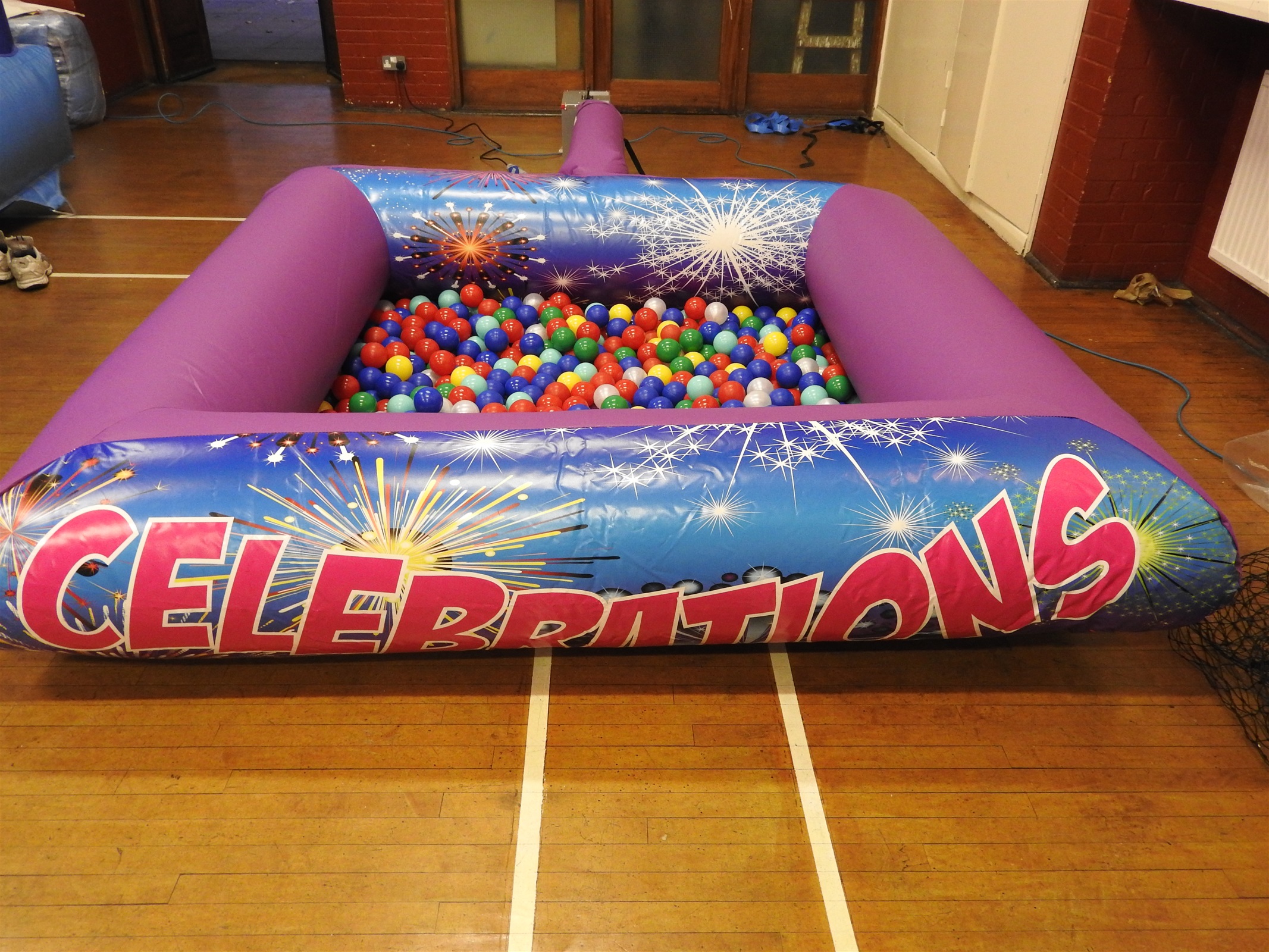 first bouncy castle