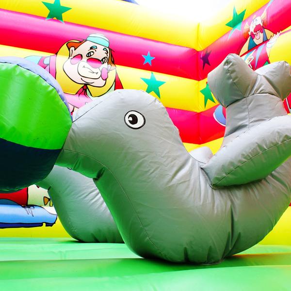 Inflatable Obstacle Course Hire - Fun Fair Park 90ft - Hire in UK