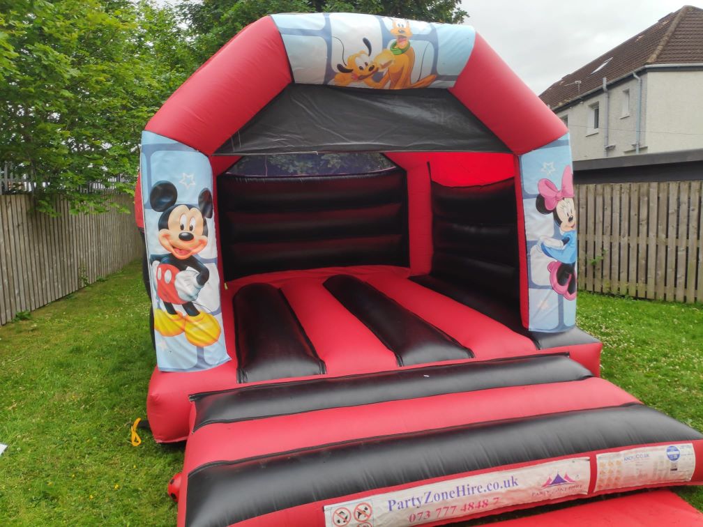 Mickey Mouse R&b - Bouncy Castle & Gazebo Hire In Glasgow, Paisley 