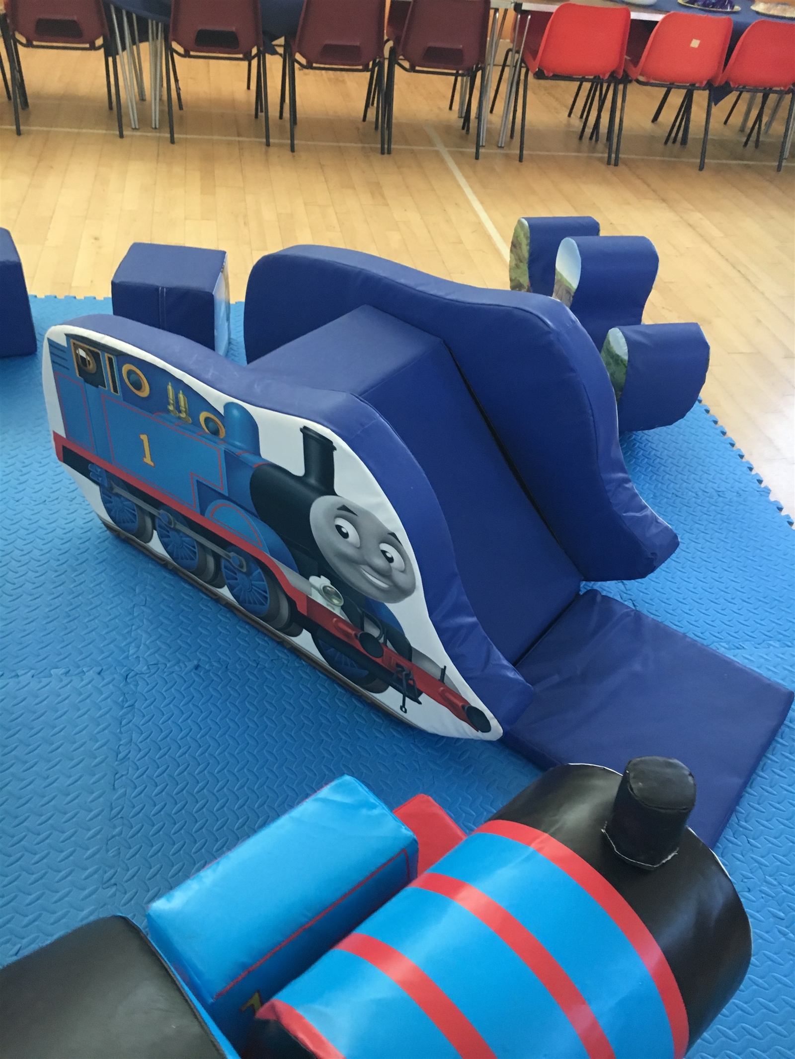 Build Thomas Deluxe Soft Play Set - Bouncy Castle Hire in Crawley, West ...
