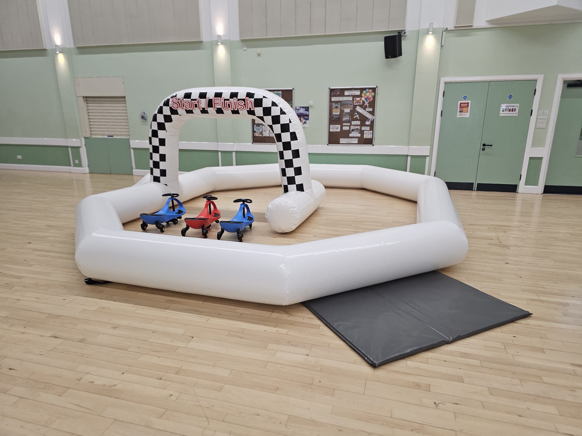 Inflatable Race Track Hire | Bristol, Newport, Chepstow & Surrounding