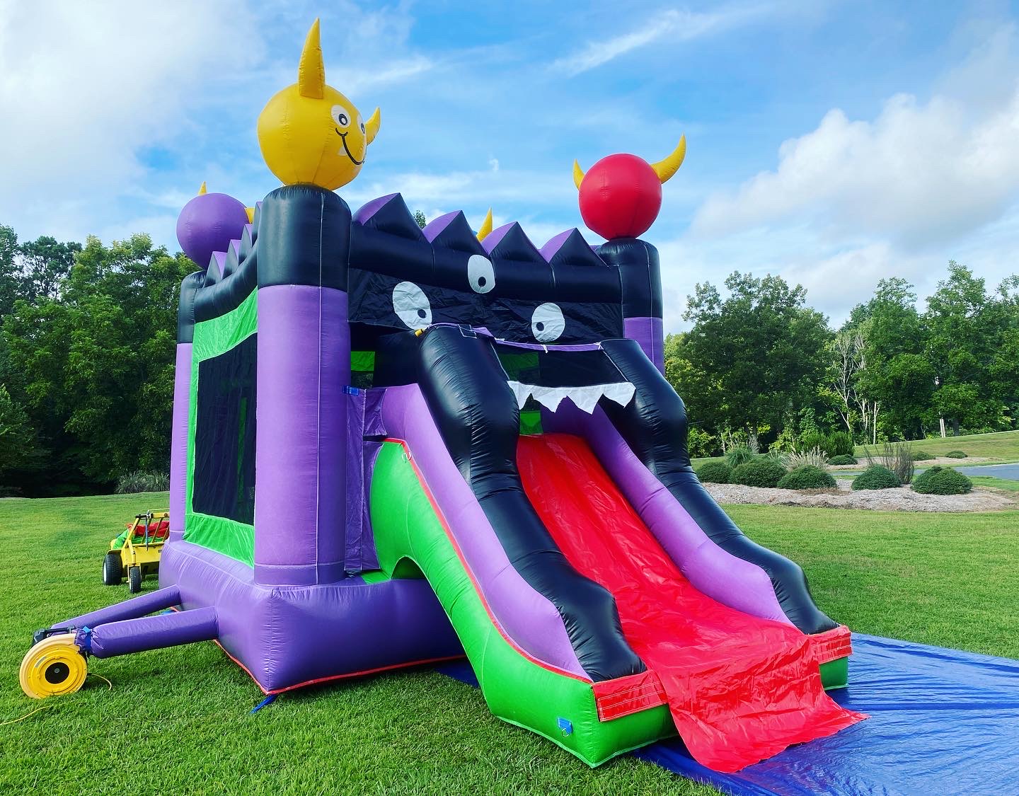 Monster Combo Best Bounce House and Waterslide Rentals service in