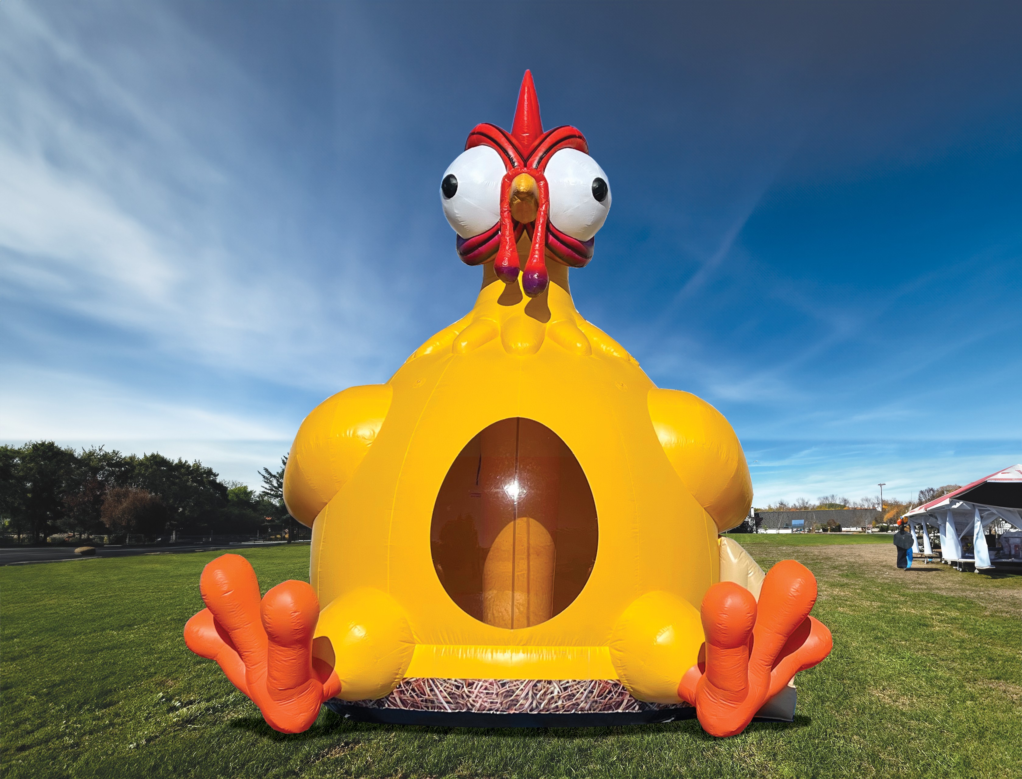 Chicken Bouncer - Rentals in Wisconsion | Blue Sky Inflatables, LLC