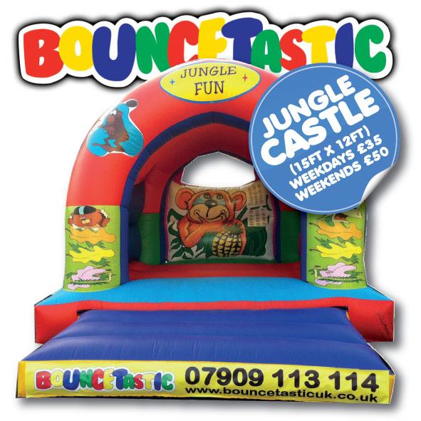 ally bally bouncy castle hire