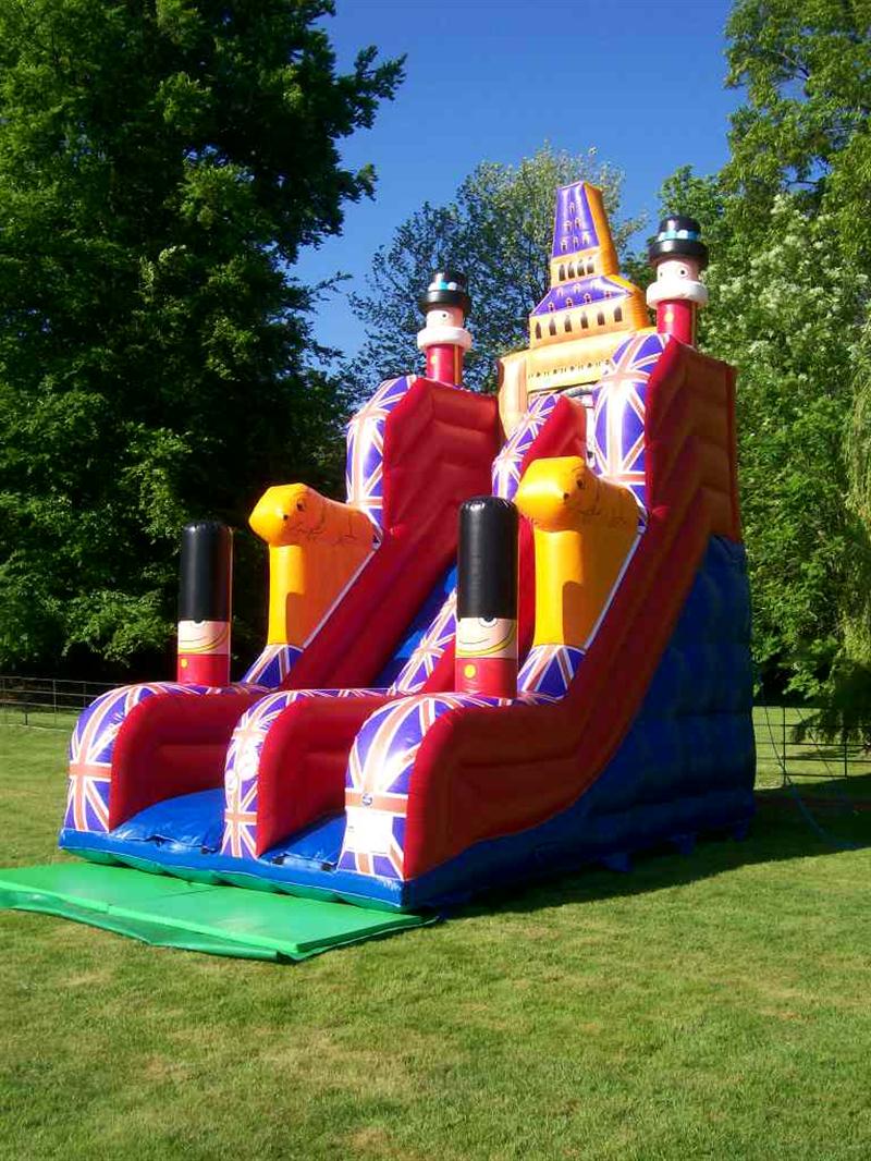 slide bouncy castle hire