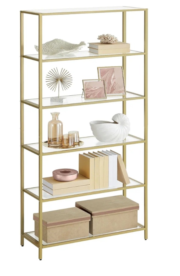 GOLD DISPLAY SHELF - Event Hire in Bermuda | So-N-So Hires