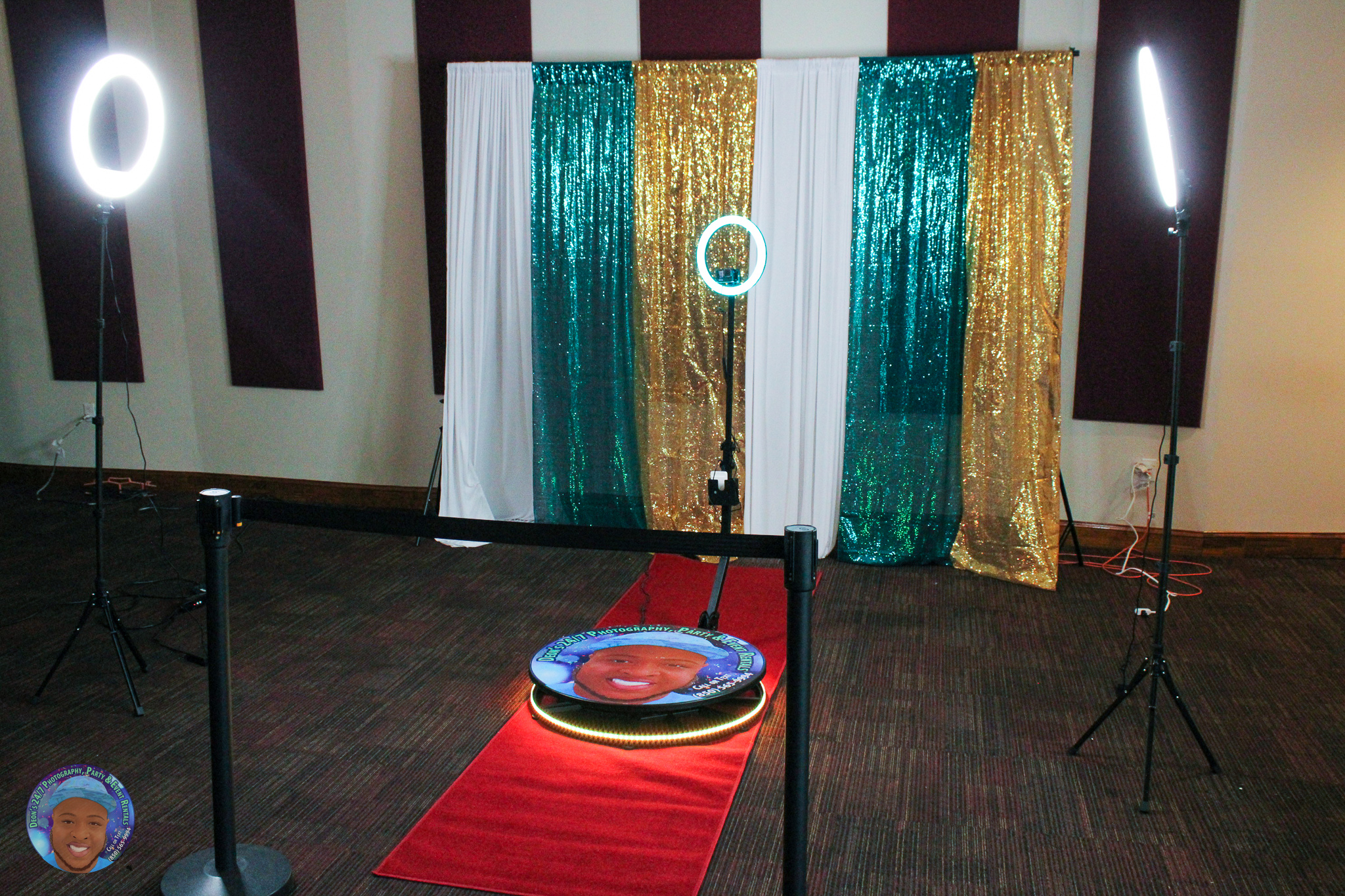 360 Photo Booth & Spinner Packages Hire in Fl