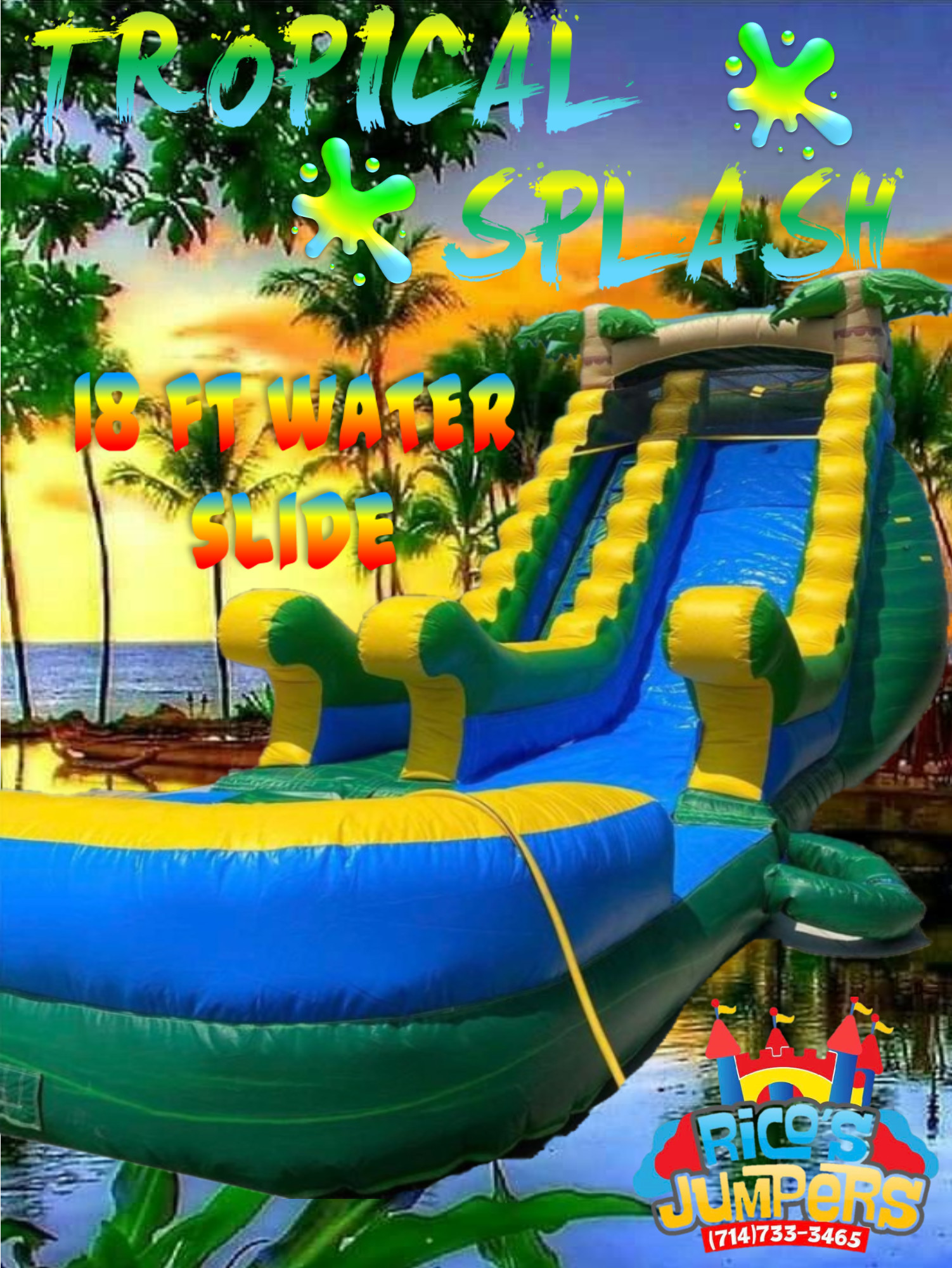 Water Slides Hire in Anaheim