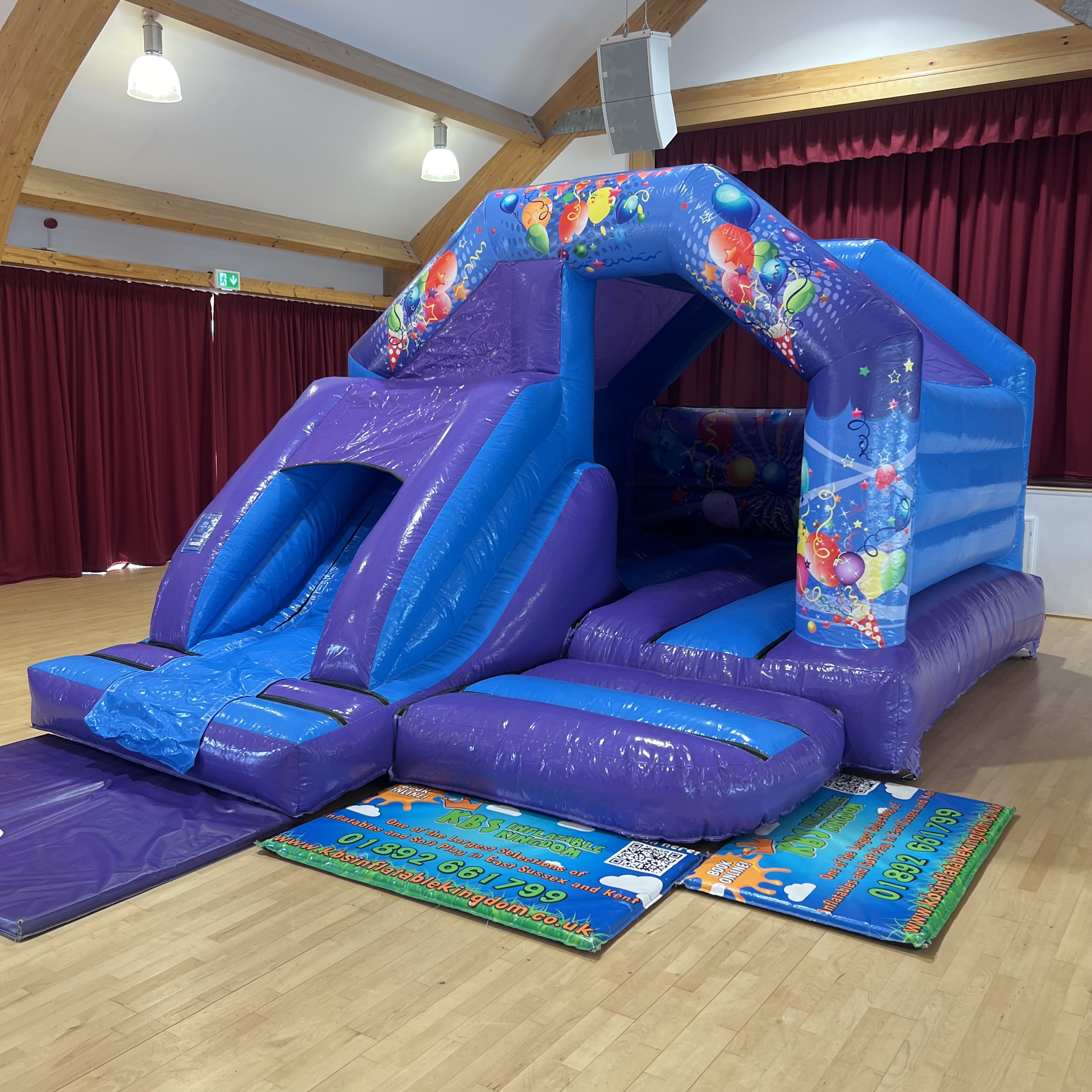 Party Bouncy Castle + Bounce and Slide Package - Bouncy Castle Hire in ...