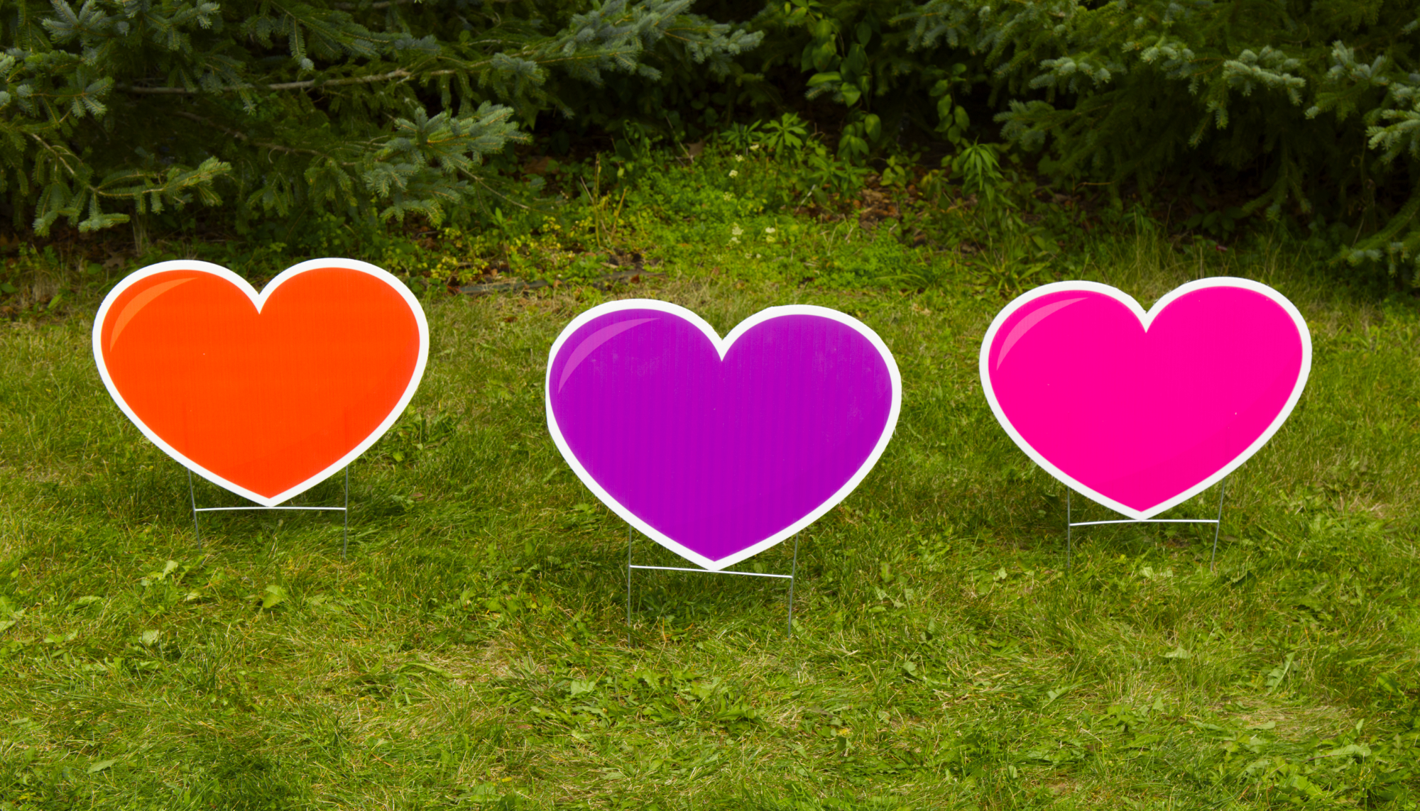 Characters you can add to customize your yard card Yard Card