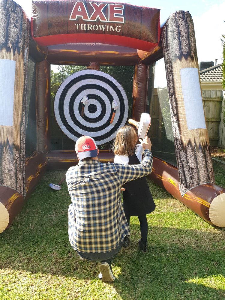 Axe Throw Best Jumping Castle Hire service in Melbourne, Pakenham