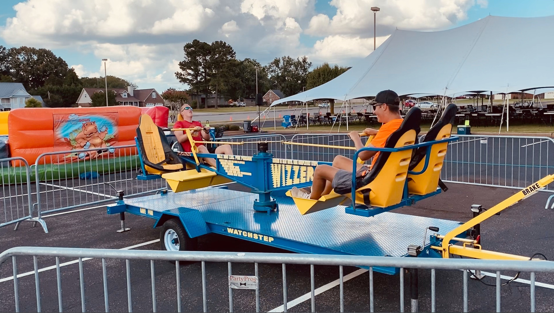 Wizzer Four Seat Spin Party and Event Rental Solution in Mobile and
