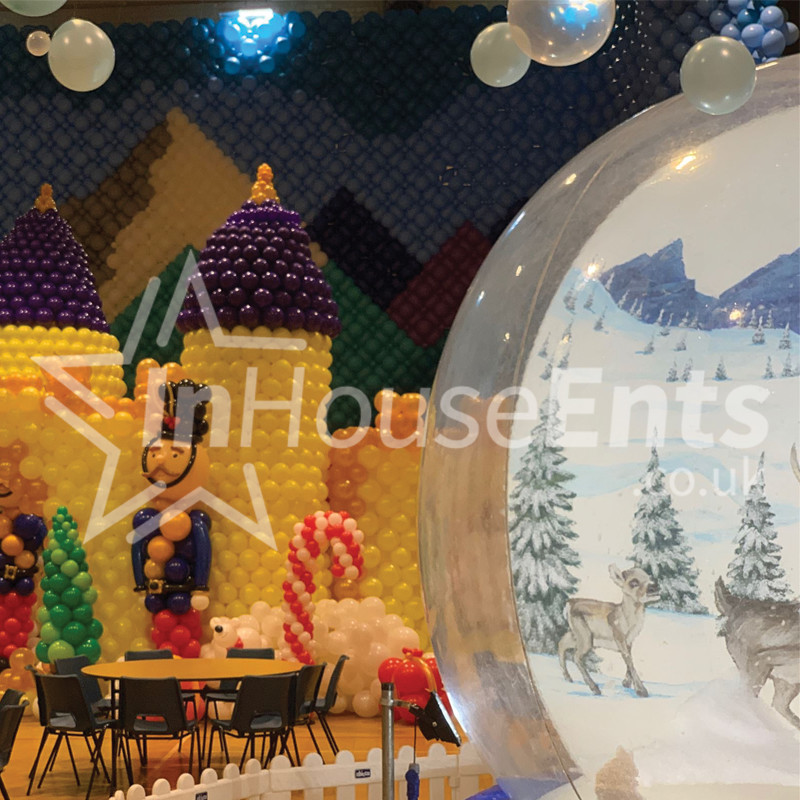 Snow Globe Experience Bouncy Castles & Inflatable Games in Swansea
