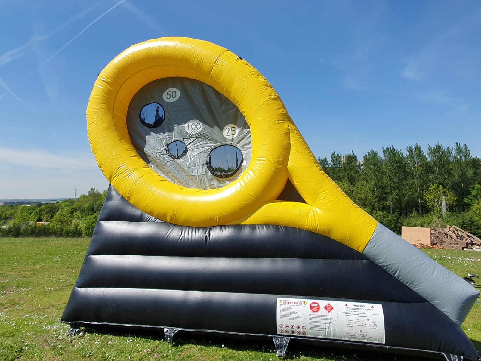 omega inflatables shipping cost