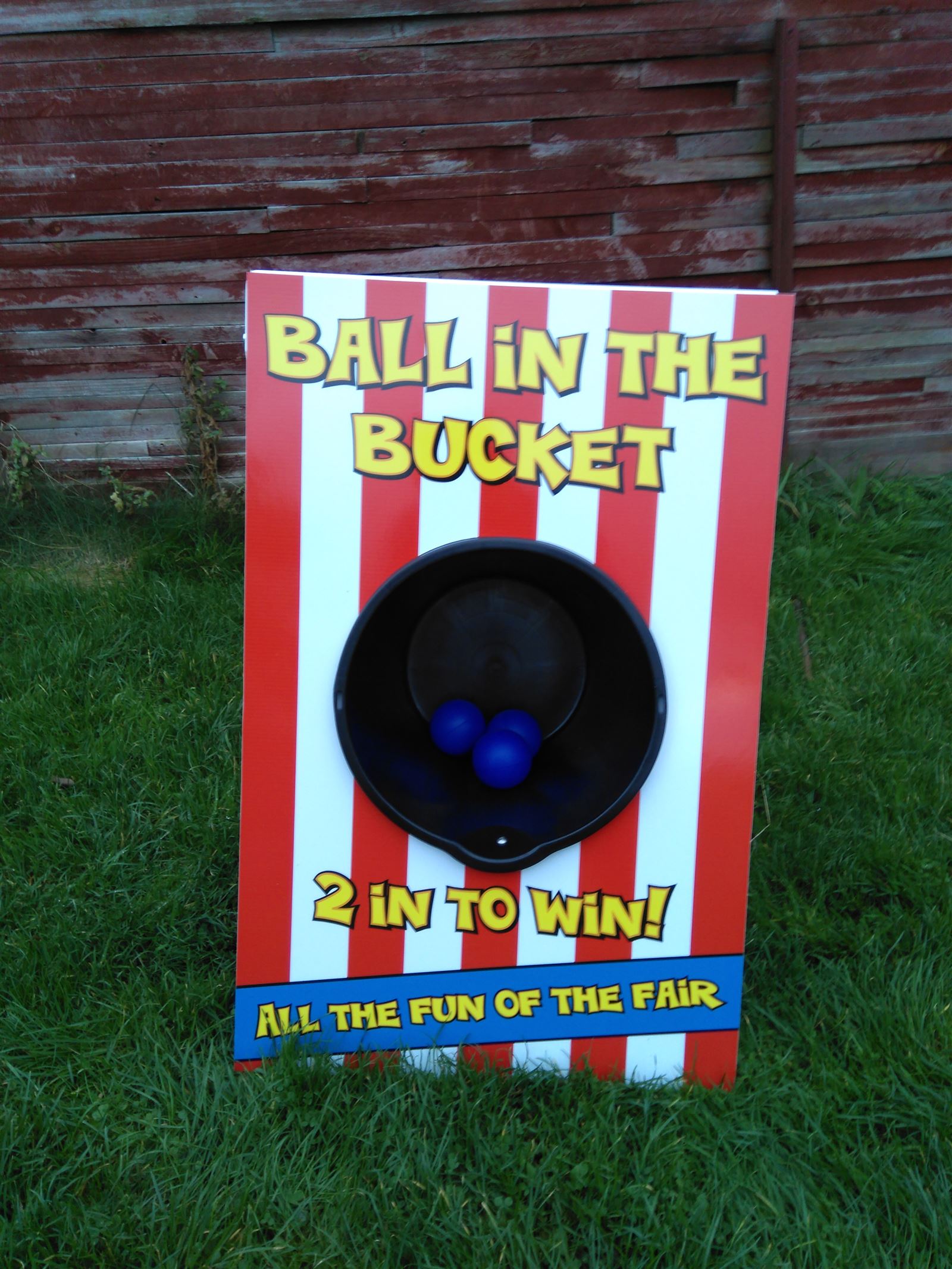 ball in the bucket