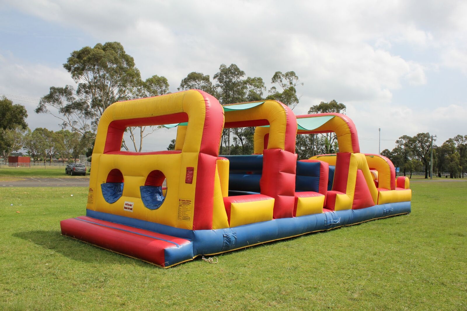 31ft Obstacle Course Jumping Castle Hire in Sydney