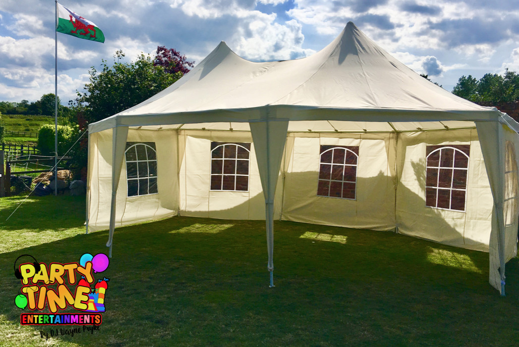 7m x 5m Festival Marquee ★NEW★ Disco & Bouncy Castle Hire in Wellingborough, Kettering