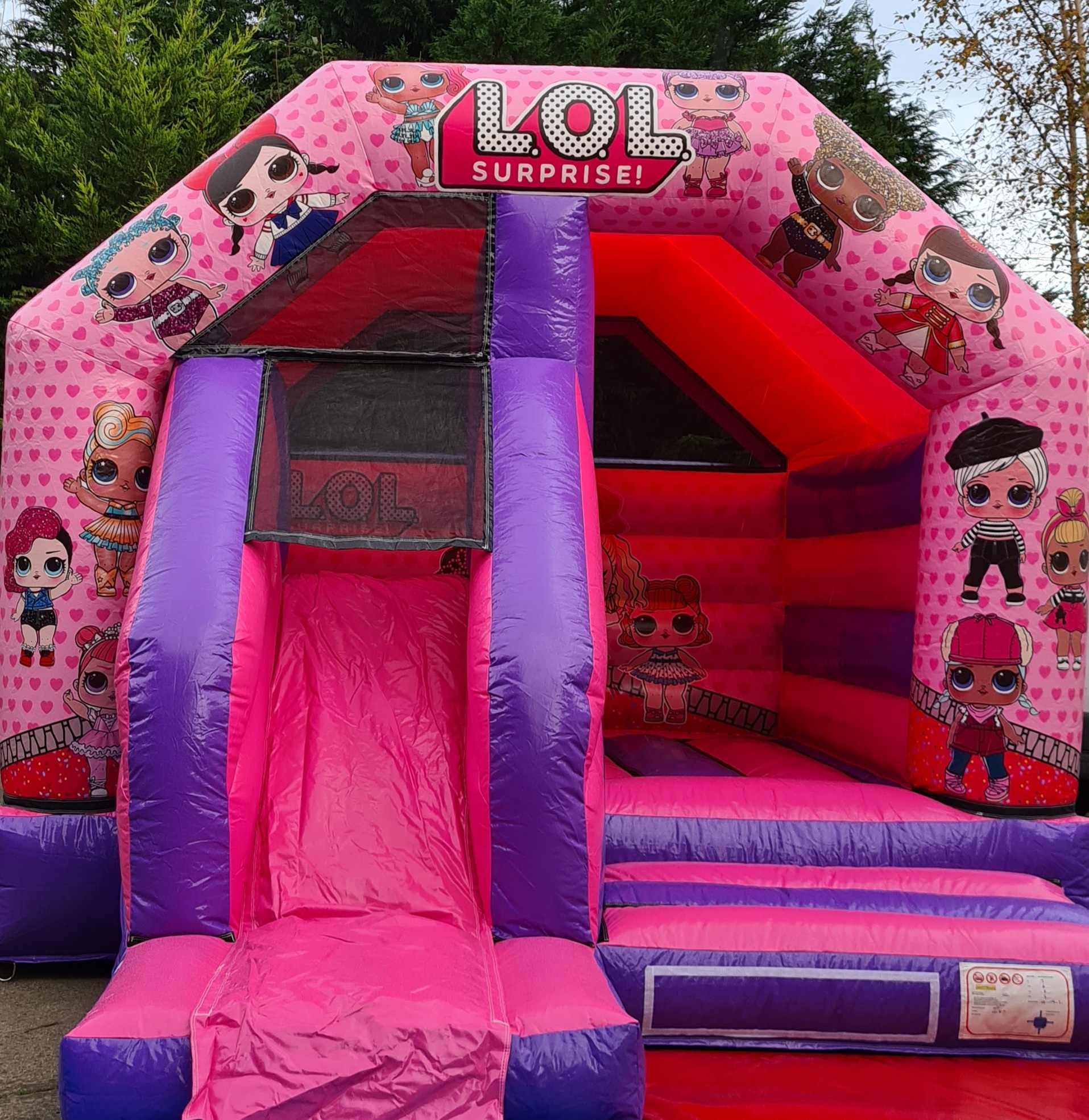 lol bouncy castle hire