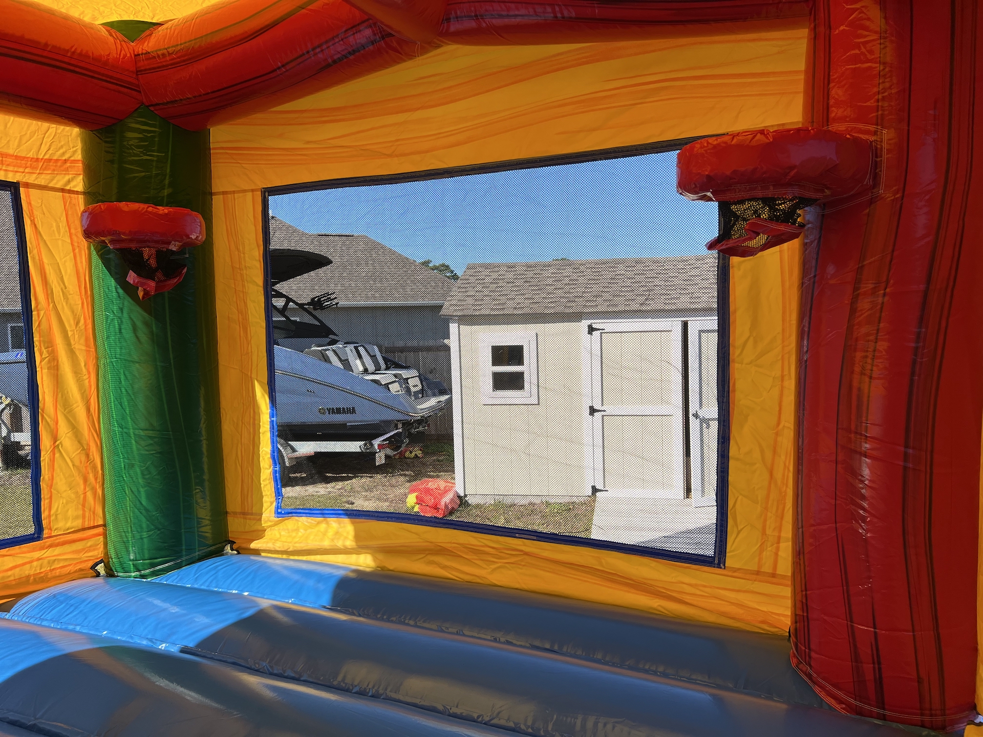 Color Blast Bounce House (DRY) - Bounce House Hire in FL | JT Jumpers, LLC