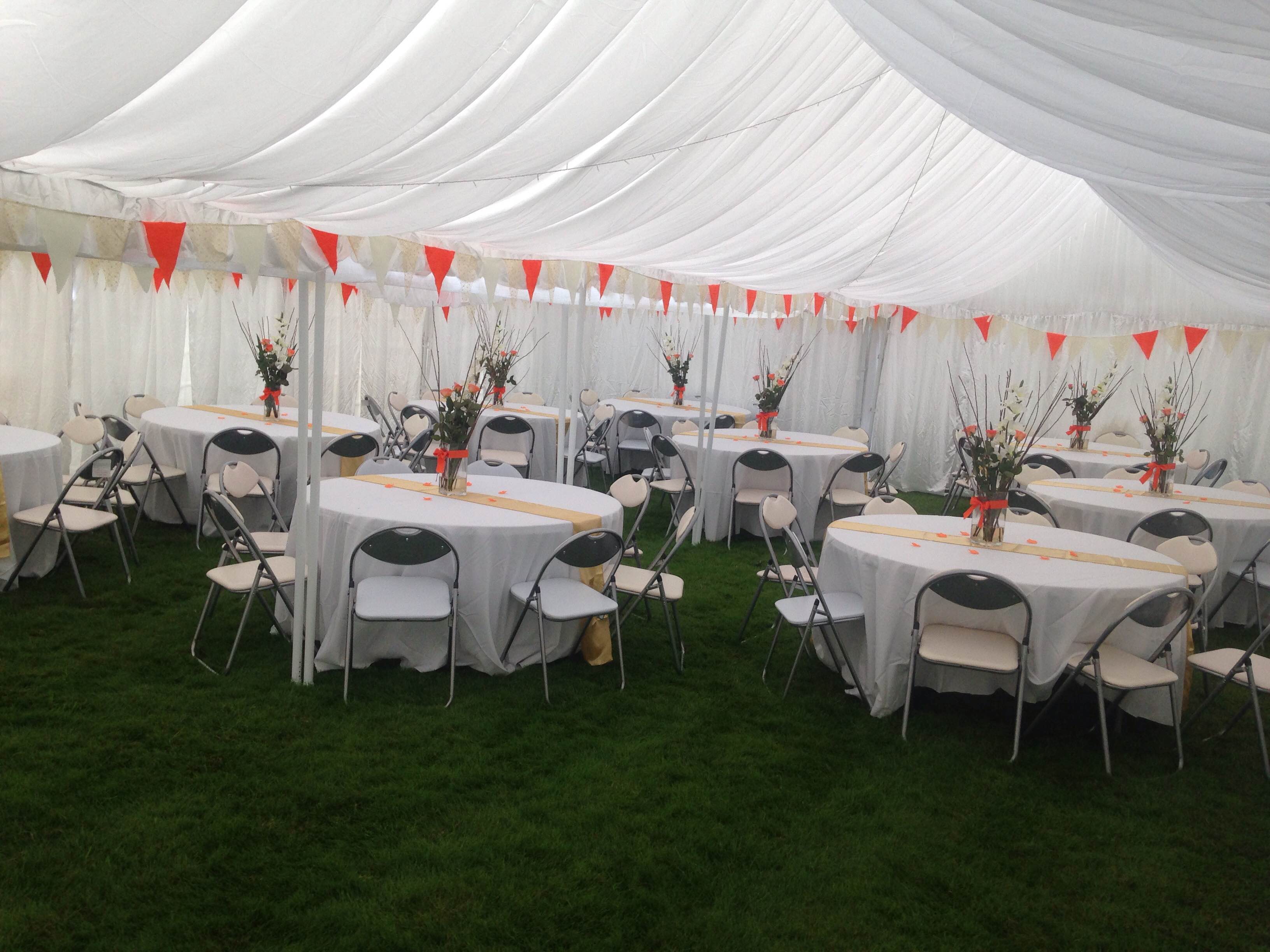 Furniture Table Cloth Marquee Hire in Nottingham, Derby, Leicester