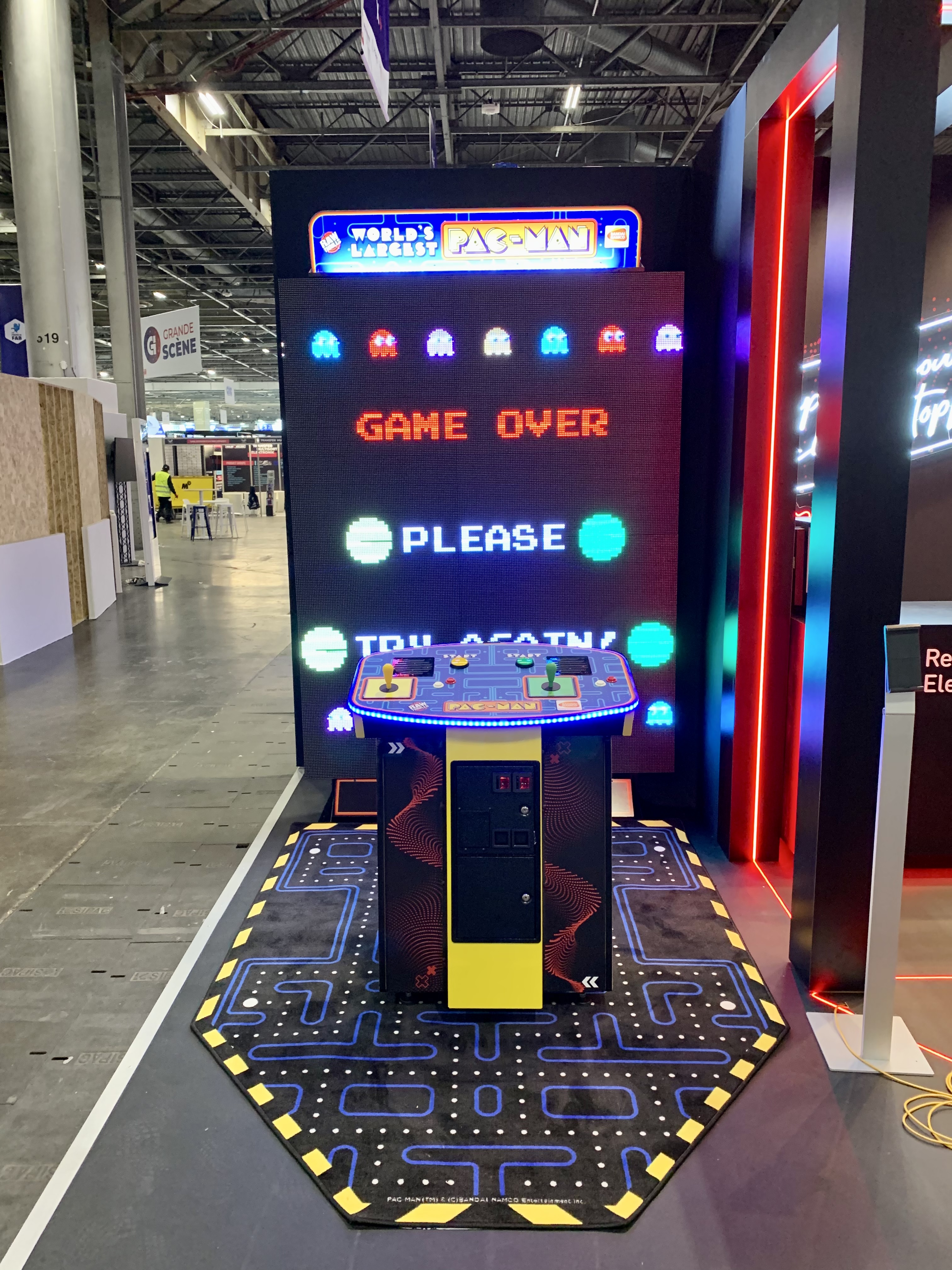 World's Largest Pac-Man | Arcade Game Machine Hire UK