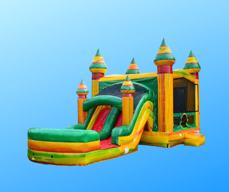 Bounce Houses with Water Slide Attachments in Danville VA
