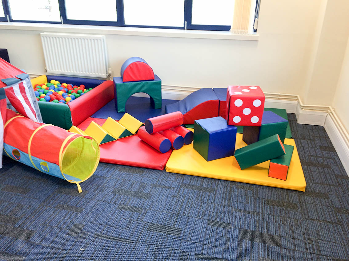 Soft Play Set Silver Bouncy Castle Hire & Soft Play Hire in Leeds