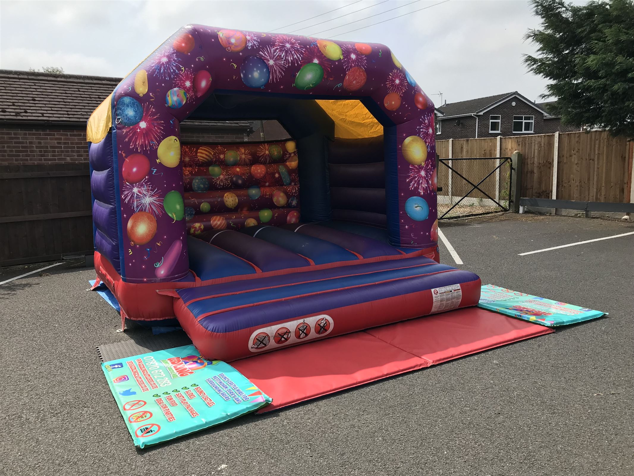 bouncy castle play park