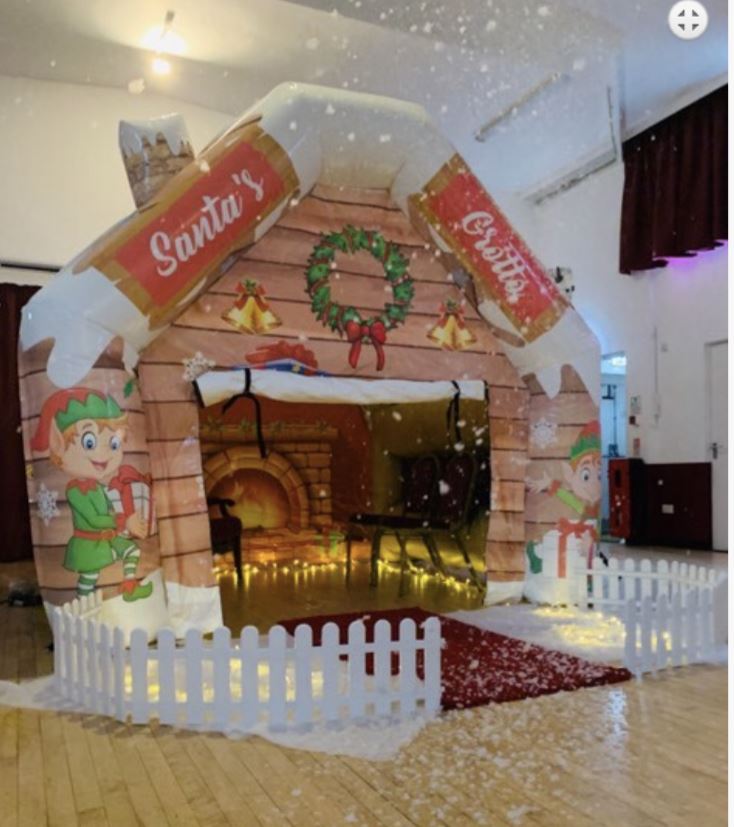 Christmas grotto hire in solihull, Birmingham, Redditch and Bromsgrove