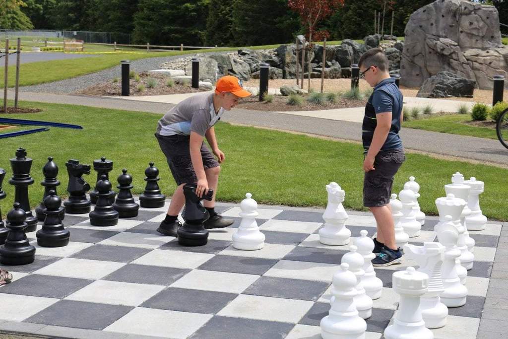 Giant chess deals set