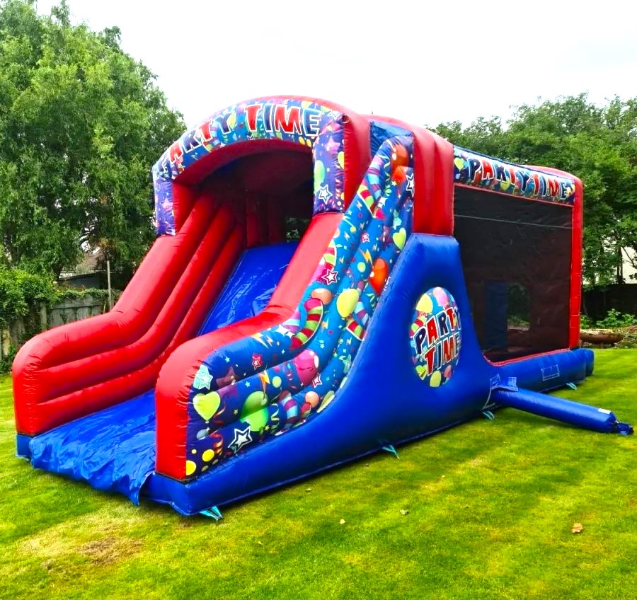 Bounce and Slide Bouncy Castle Combi Hire Gloucester from Kings!