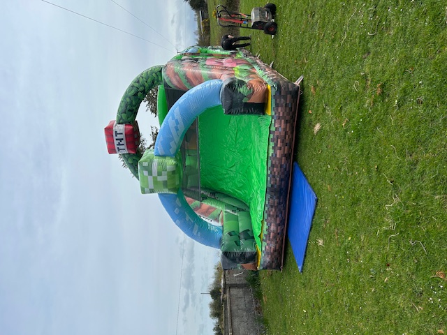 Minecraft Obstacle course - Bouncy Castle and Marquee hire in Clare ...