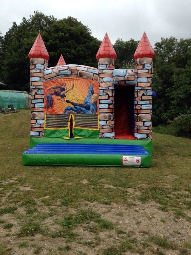 backyard heroes jumping castle