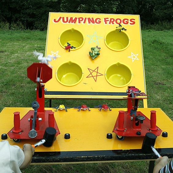 Jumping frogs game