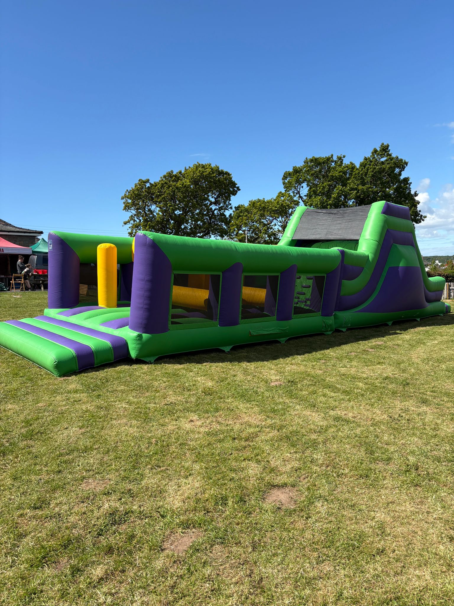 Inflatable Assault Course Hire Cumbria