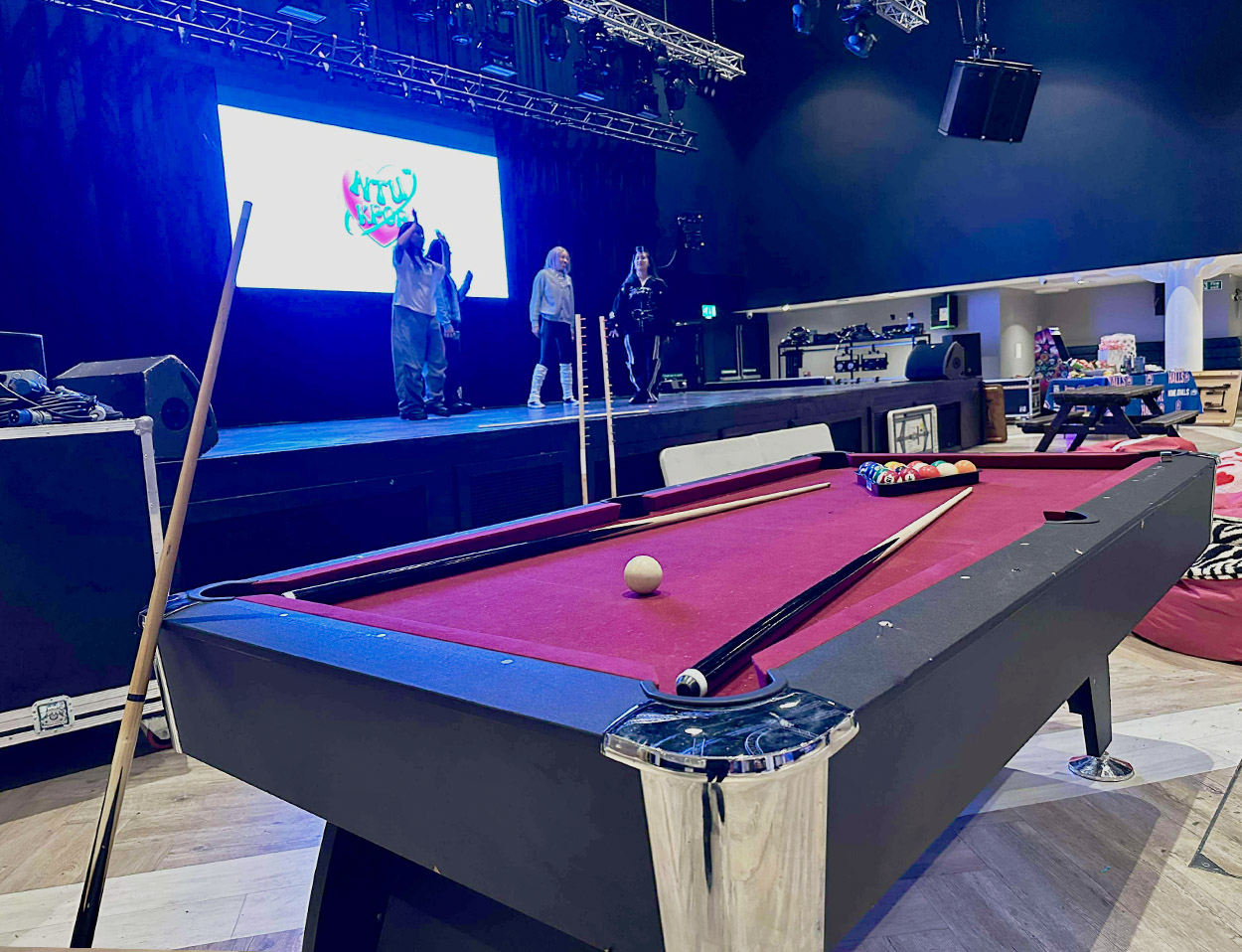 Pool Table Hire | Nationwide Entertainment Hire | Live 9 Events