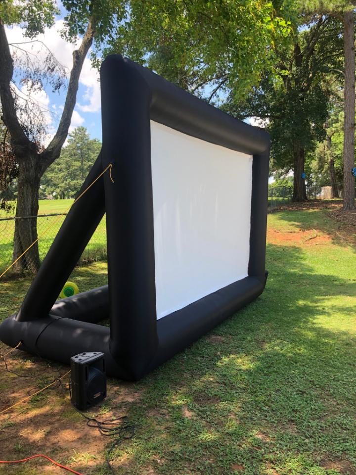 Inflatable Movie Screen Inflatable Rentals in Montgomery and