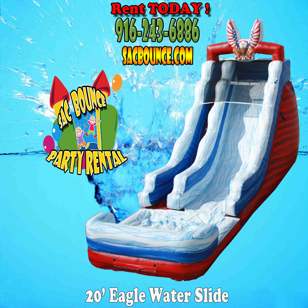 Sacramento Inflatable Water Slide Rentals in Sacramento