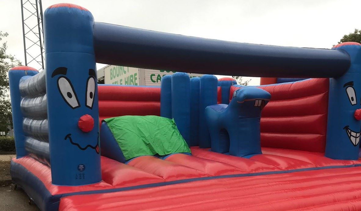 kmart inflatable bouncy castle