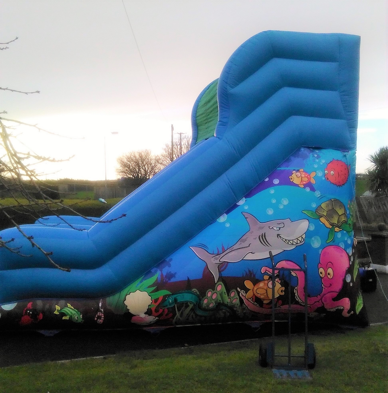 inflatable game hire