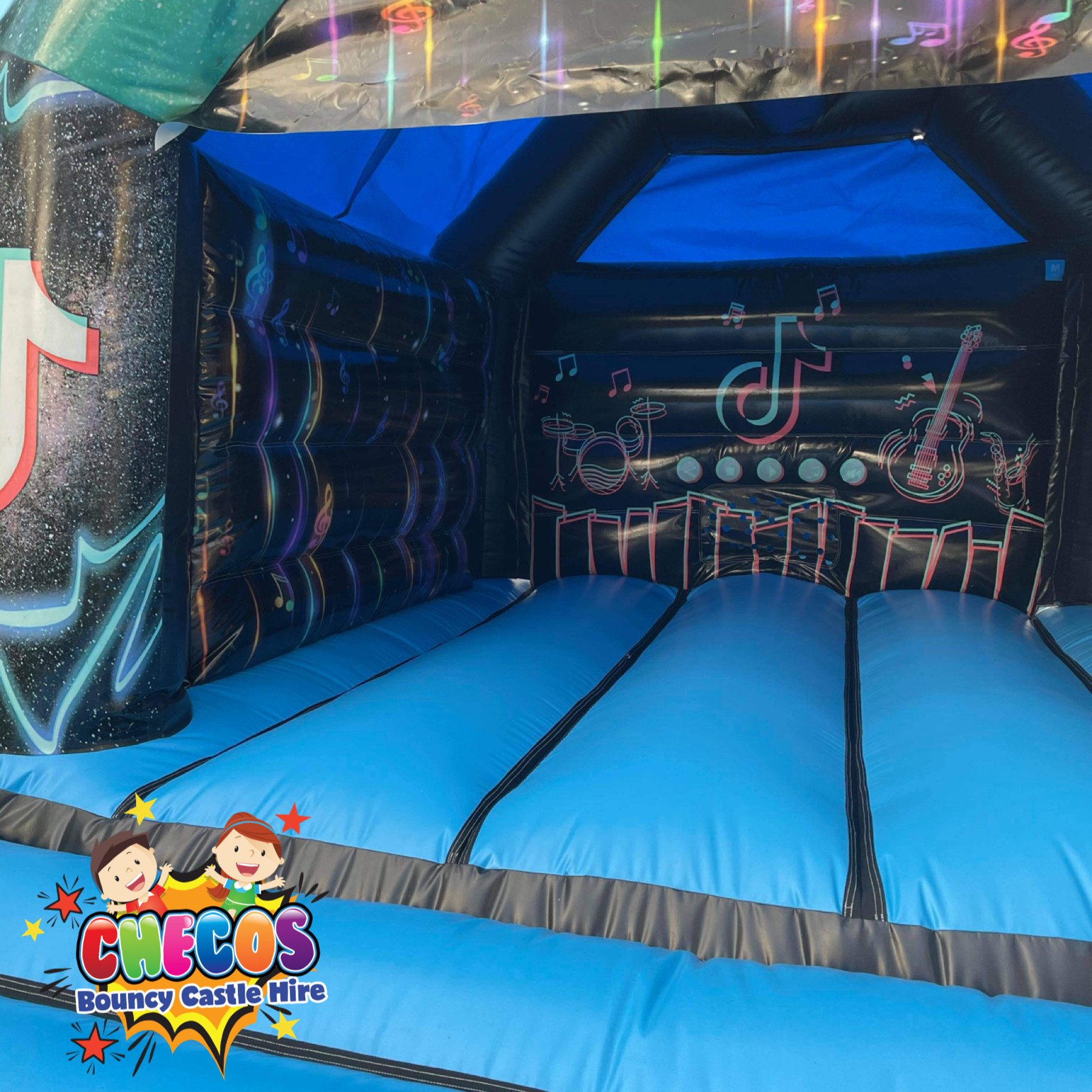 tiktok bouncy castle hire