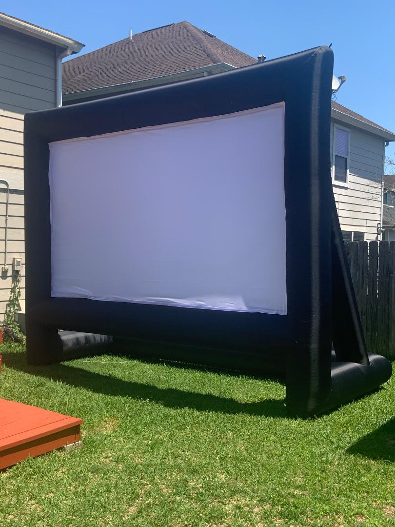 Giant Inflatable Movie screen(16ft x 12ft) - Best rentals service in ...