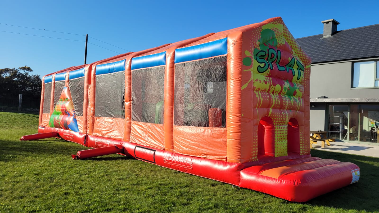 Splat Tag Course Splat Assault Course 55ft - Hire in Louth, Cavan, Meath, Monaghan ...