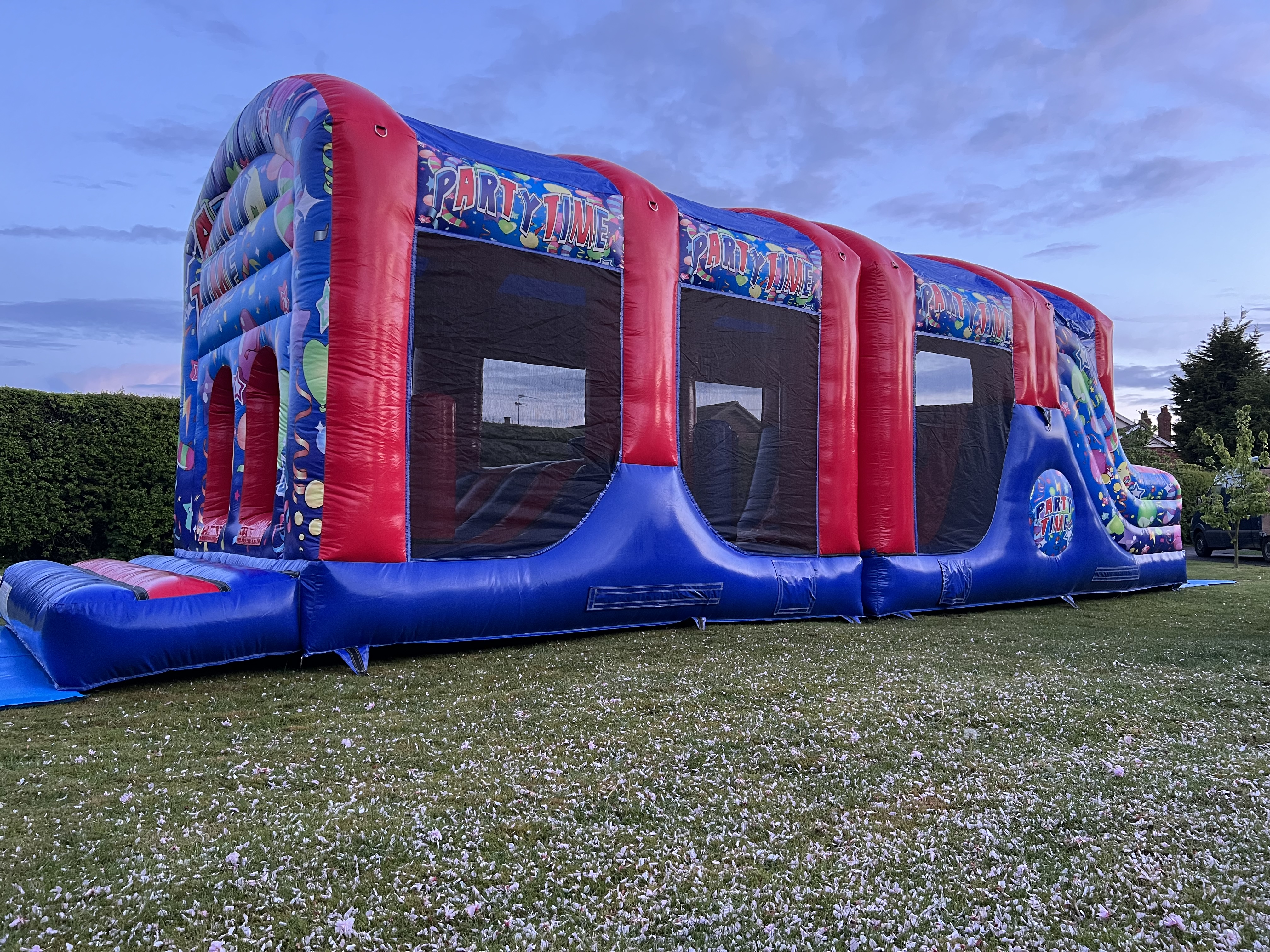 Our 20X20ft inflatable nightclub all set up for a 16th birthday