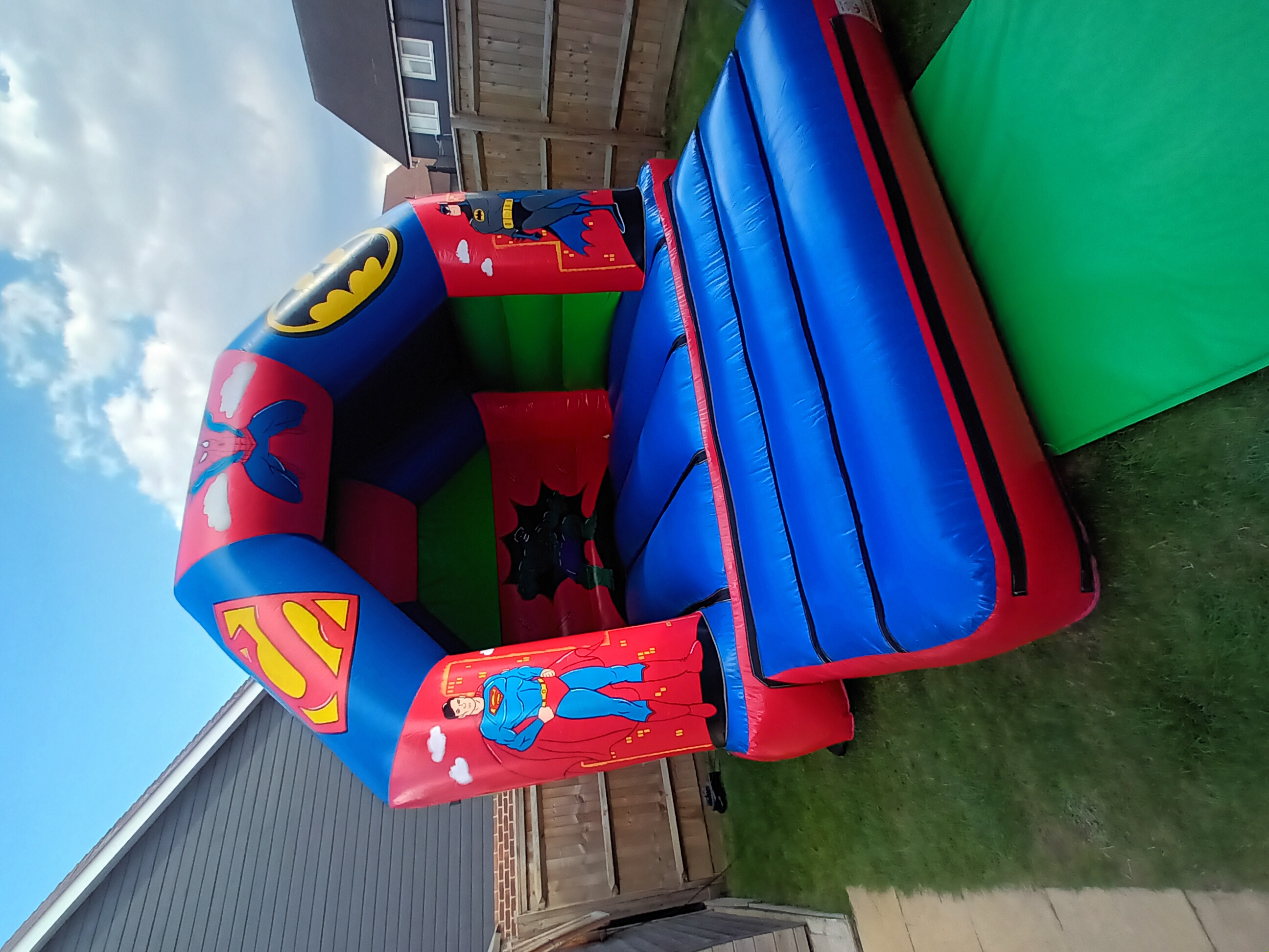 Super Hero Bouncy Castle - Bouncy Castle Hire in Crawley, Horley ...