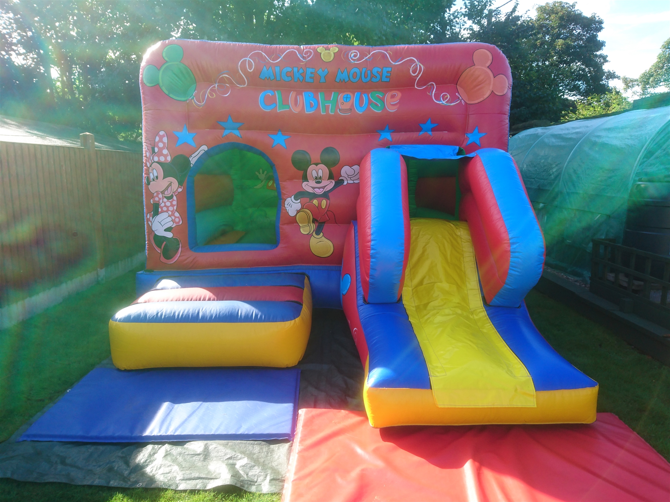 hot tub and bouncy castle hire