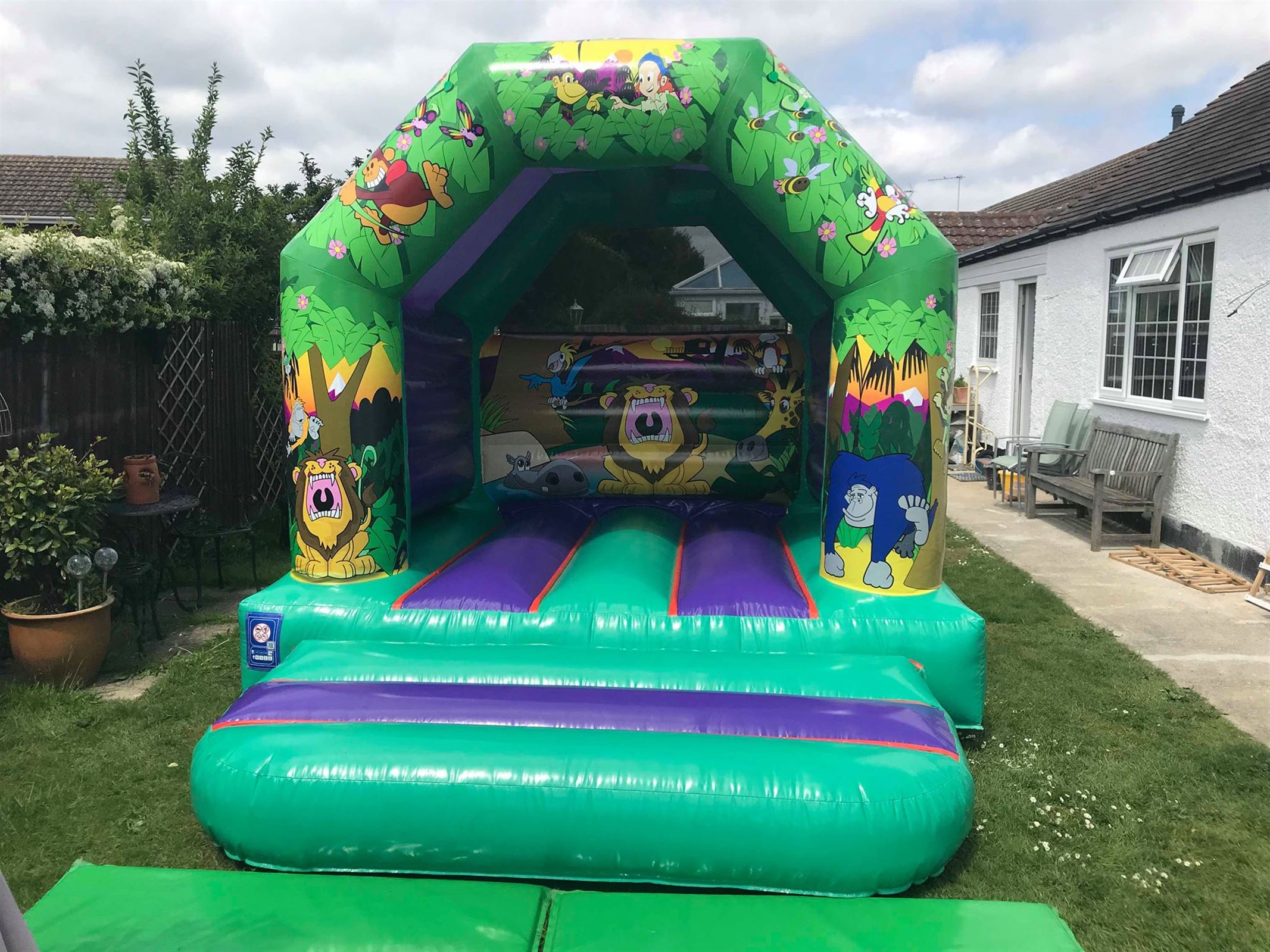 Jungle Bouncy Castle Hire Swanley