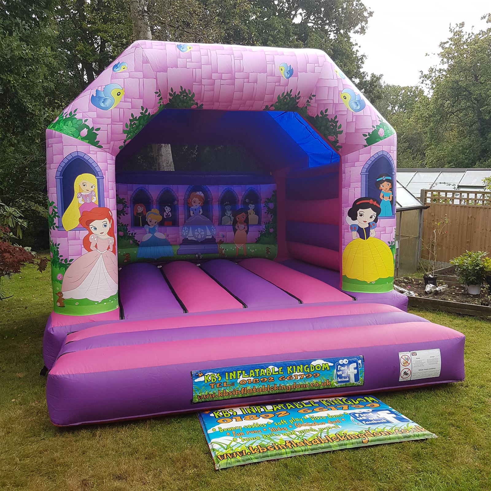 princess bouncy castles