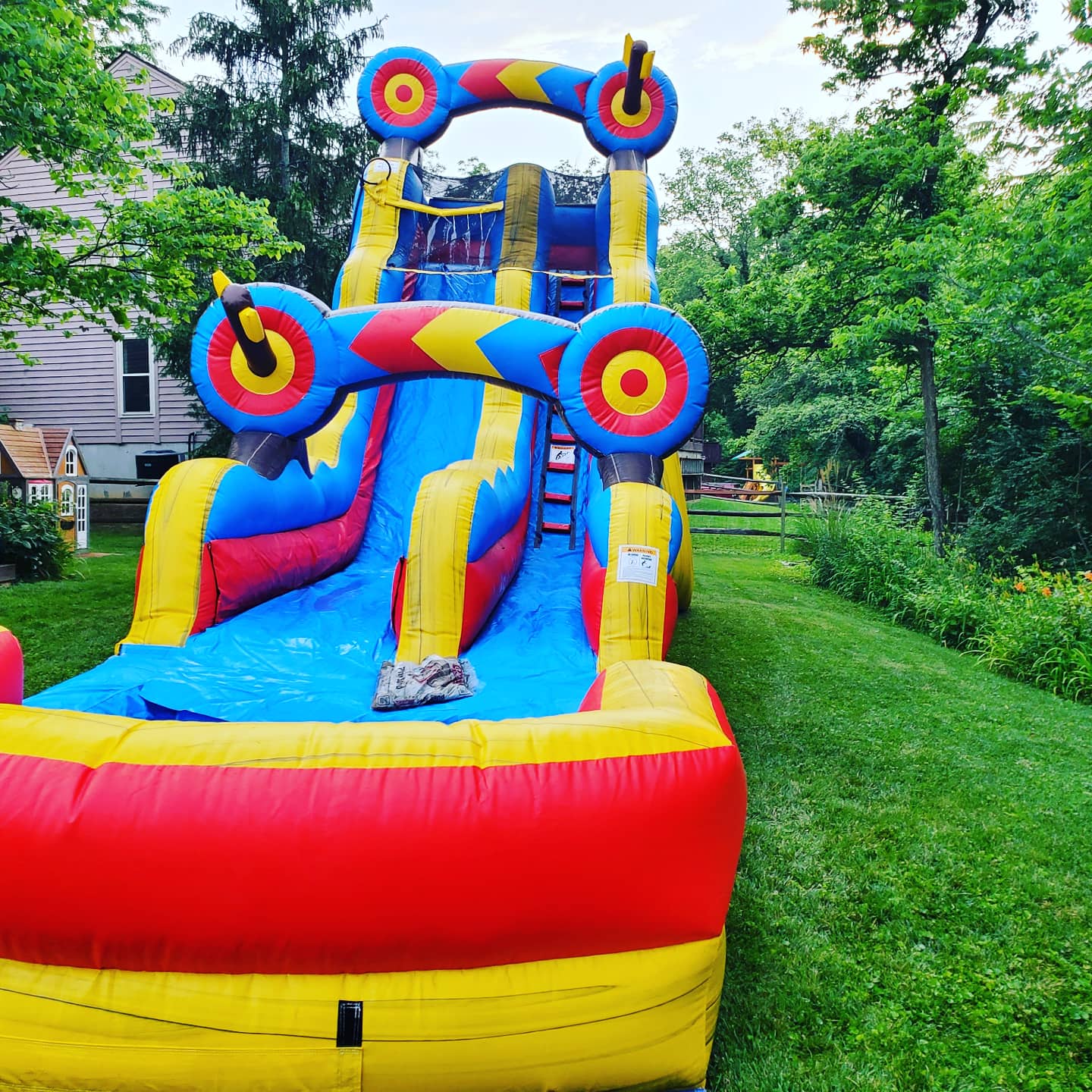 Target Wet Slide Waterslide for Holiday Rental Cincinnati, Hamilton, Mason