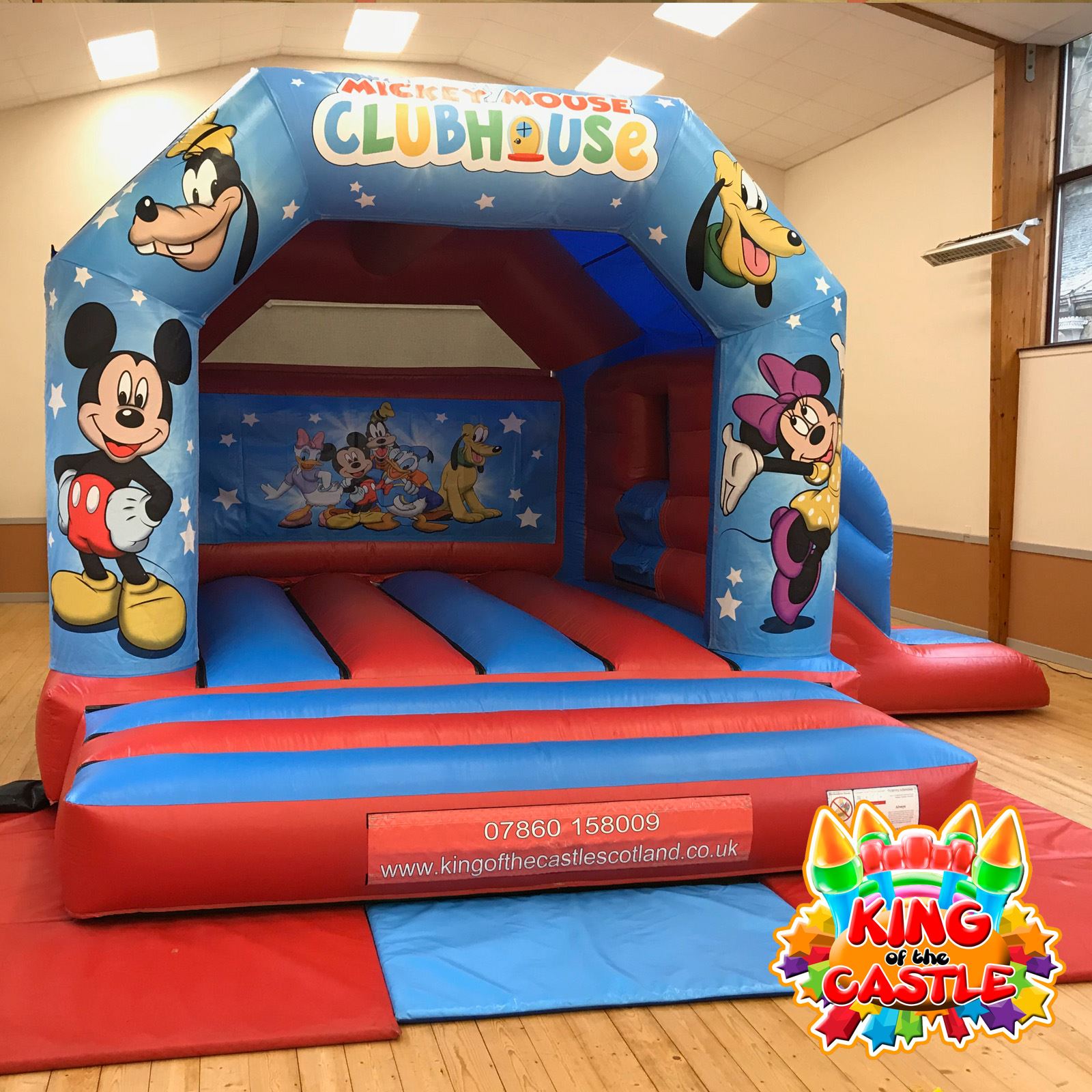 slide bouncy castle hire